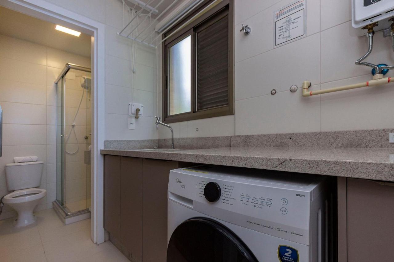 Punta Blu 101-9 - Apartamento De Alto Padrao Em Condominio Exclusivo, Quadra Poliesportiva - Piscina - Portaria 24H. ボンビーニャス エクステリア 写真